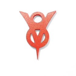 V8 Car Emblem