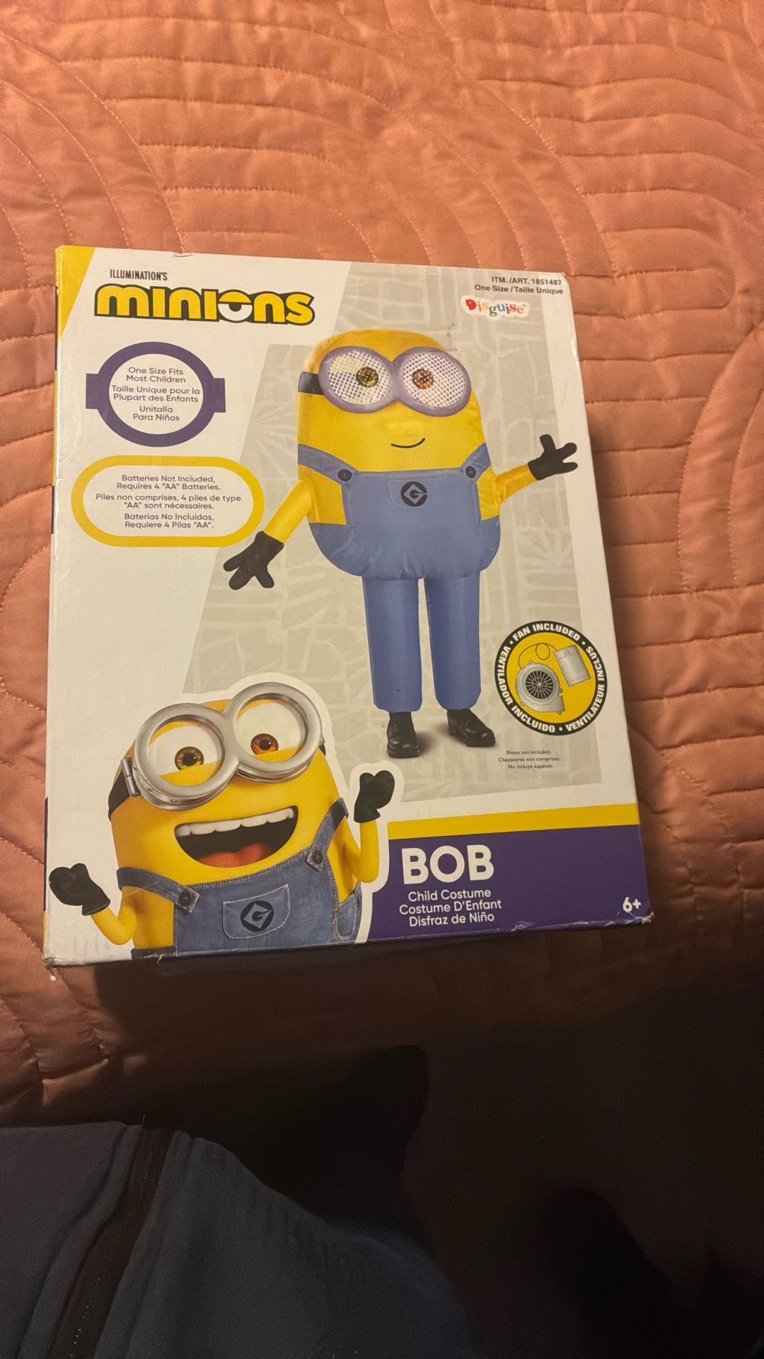 New Inflatable Minion Bob Costume