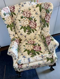 Antique Wing Back Chair