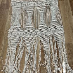 Bohemian Macrame Curtain