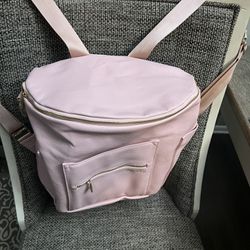 Pink Fawn Design Backpack/Diaper Bag, new 