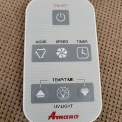 Amana Air Conditioner Remote Control