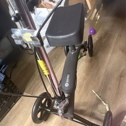 "Selling a BodyMed steerable scooter. Very sturdy and easy to maneuver.