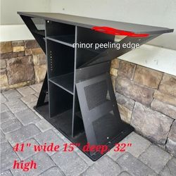 Tv Stand Pedestal Plant Stand Console Table