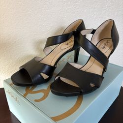Black High Heel Sandals