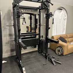 Vesta Fitness PRO SERIES 2-1 Ultimate Half Rack Functional Trainer/Gym Equipment/ Home Gym/ Fitness/ FREE DELIVERY 🚚  