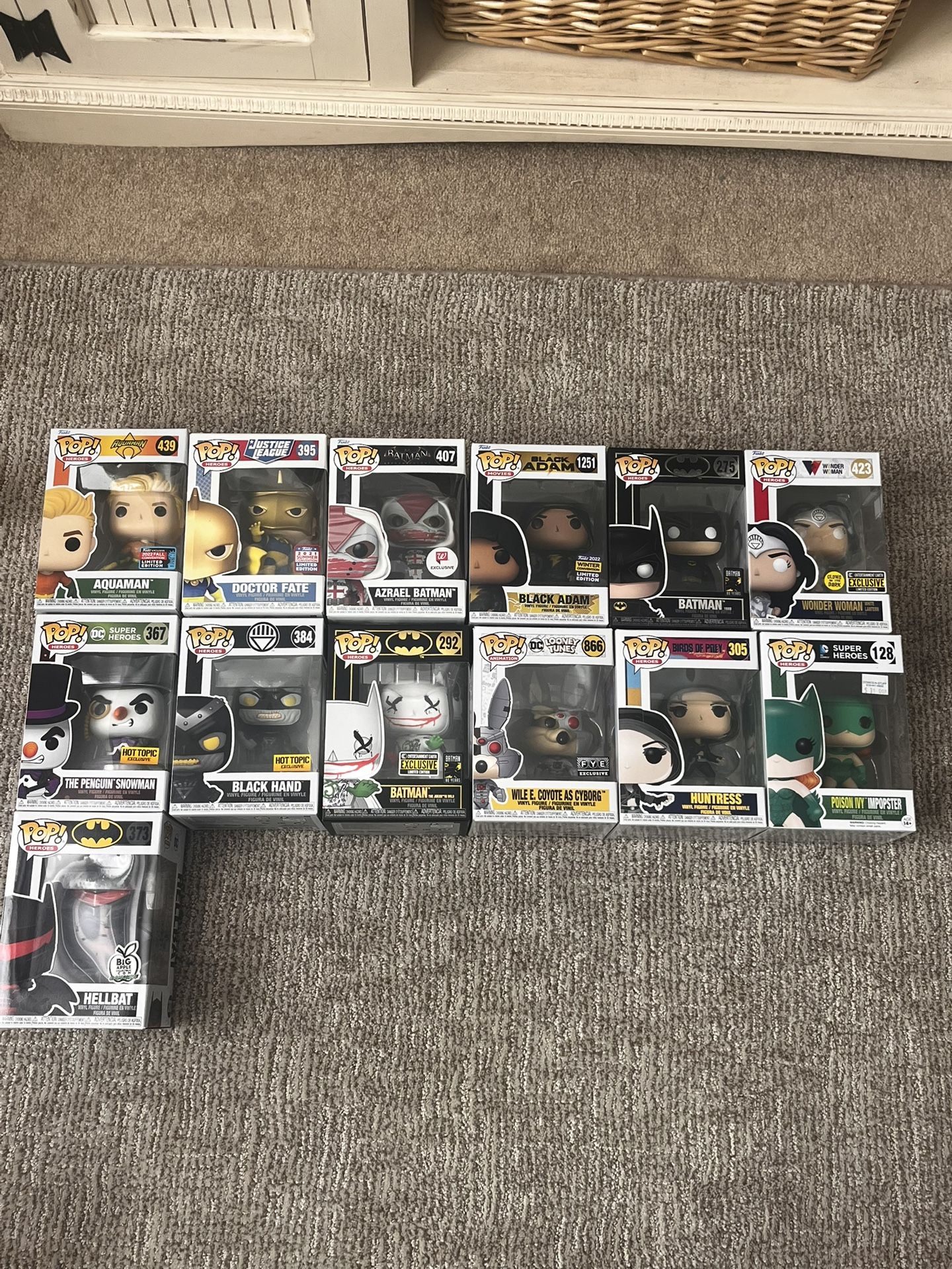 DC Comics Funko Pops