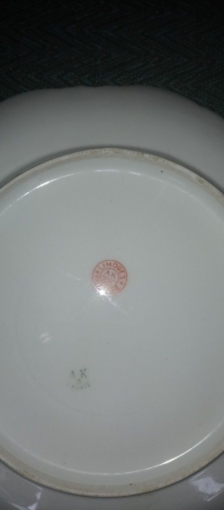 Antique Limoges Plate.