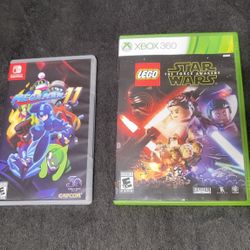 Megaman 11 NS game  & Lego Star Wars (The Force Awakens) Xbox 360