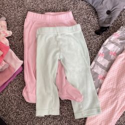NB 0-3 3-6 6 Mo Baby Girl Shorts And Pants