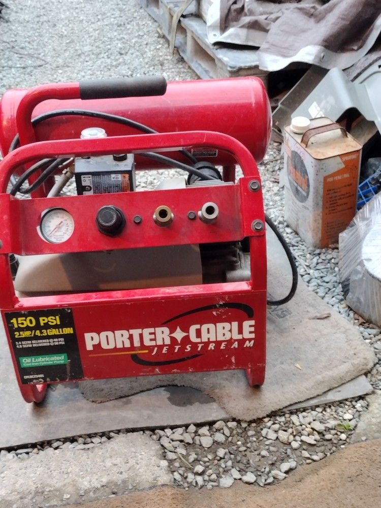 Porter Cable 150 Psi Air Compressor 