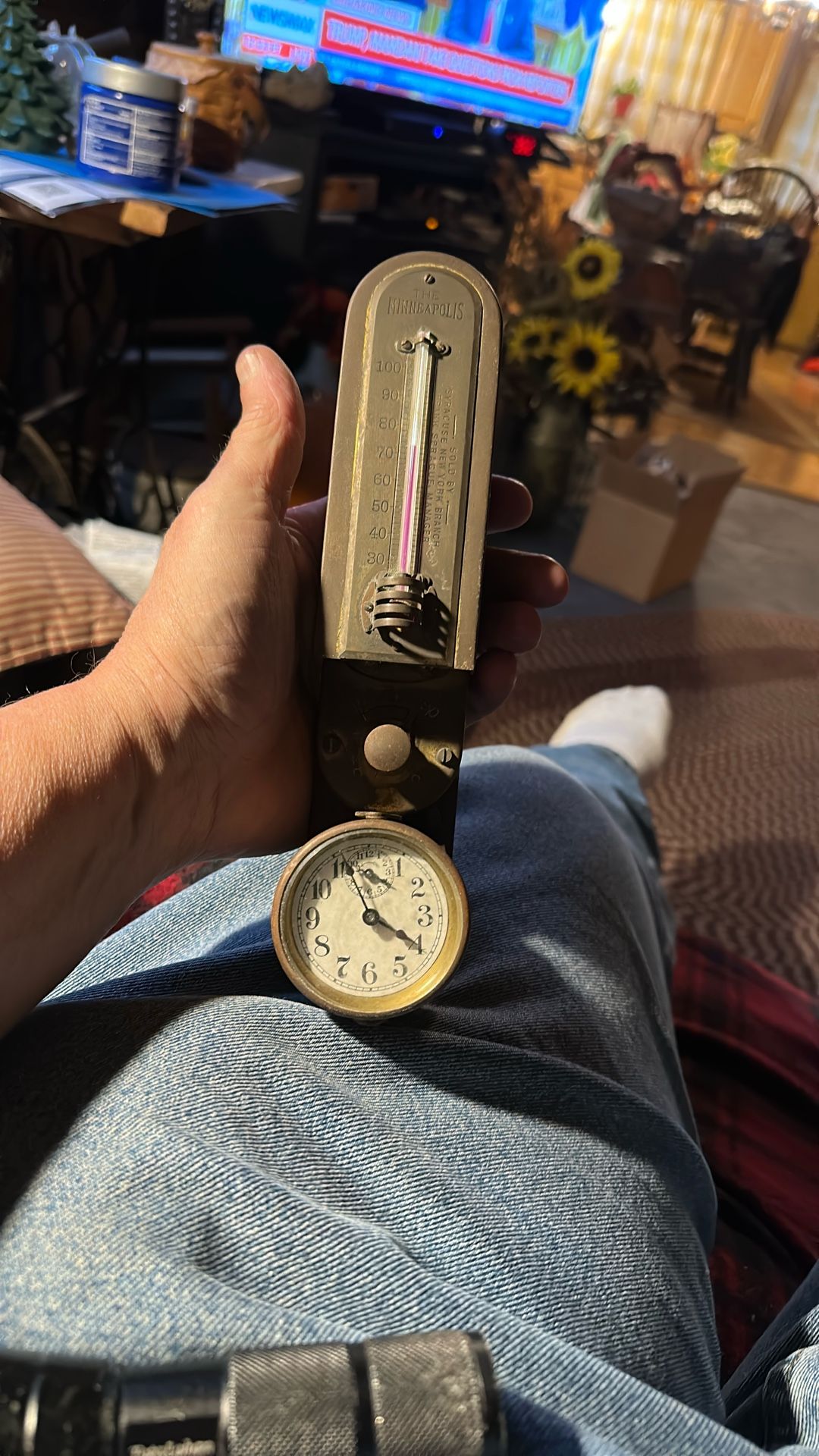 antique Minniapolis Heat Regulator