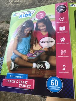 Brand Discovery Kids Bilingual Teach and Talk Tablet