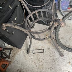Glass Table Metal Stand