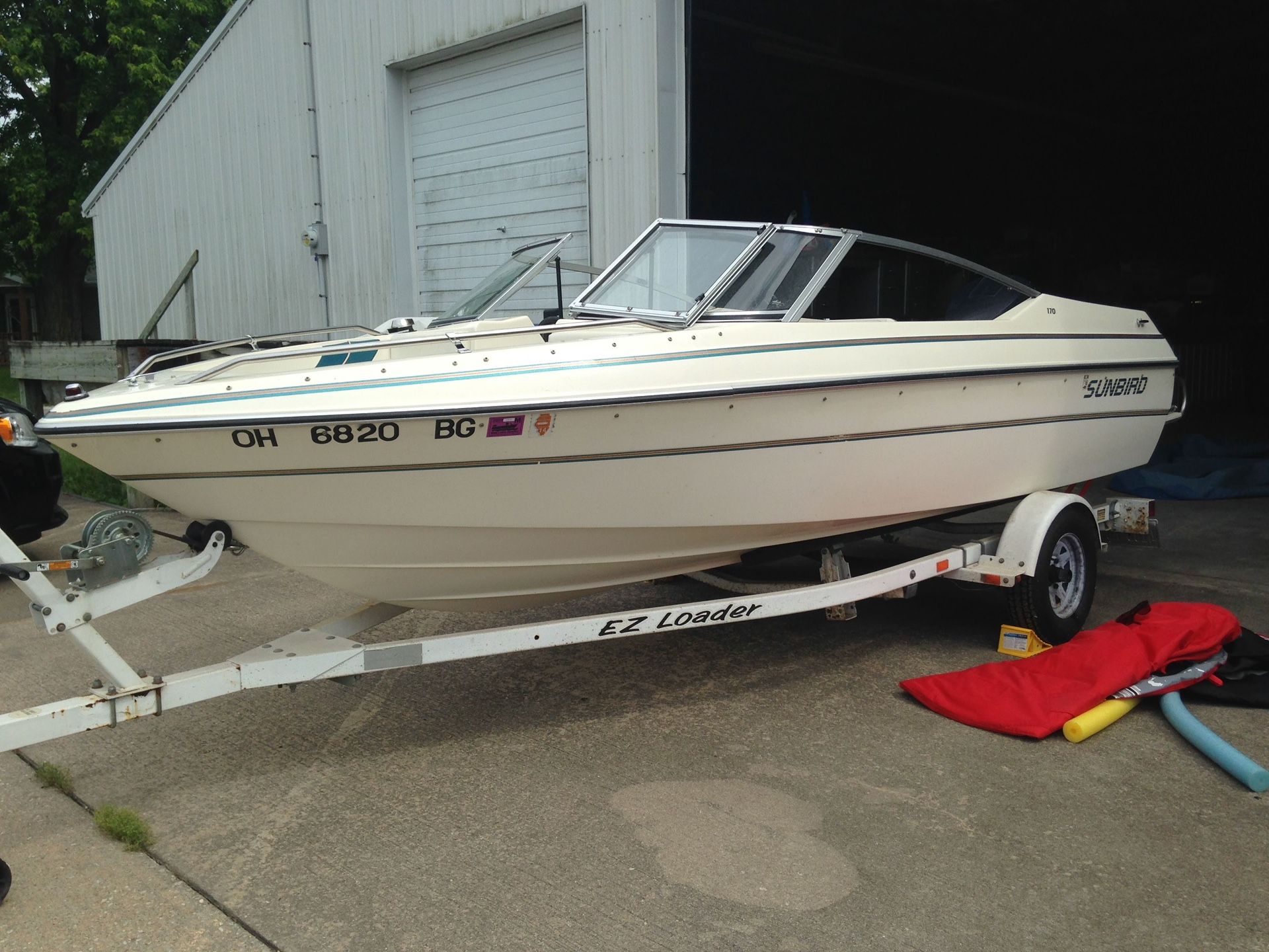 Sunbird 17ft. Ski/Fish Boat
