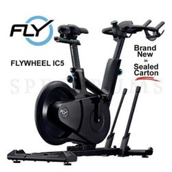 FlyWheel IC5 Stationary Exercise Bike IC-FWIC5B1-01 Brand New With Tablet!