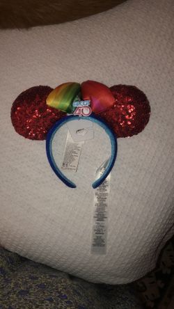 NWT - Disney’s Epcot 40th Anniversary Ears