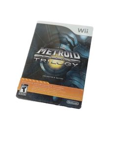 Metroid Prime Trilogy CIB Nintendo Wii Complete Set | Tested