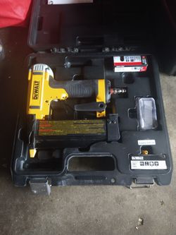 DeWalt pin gun