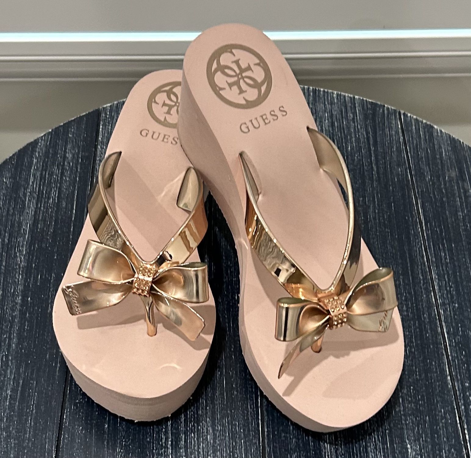 Guess Rose Gold Wedges