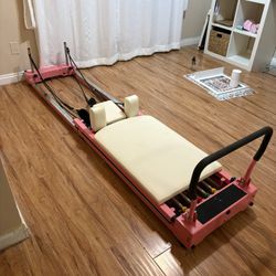 Pink Pilates Reformer