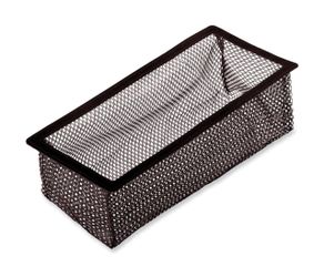 Deflecto 4"x10" Floor Register Trap - 2 Pack- New-Black Mesh