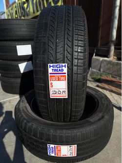 2 Yokohama Used Tires 235/55/19