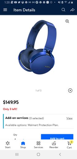 Sony Bluetooth MDR-xb950b1