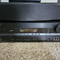 Onkyo 7.1 Channel Receiver And Speakers