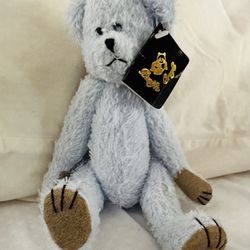 Pacific Craft Jointed Blue 6'' Teddy Bear 