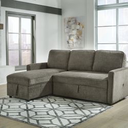 Kerle 2 Piece Pop Up Sofa Sleeper Couch Bed