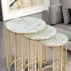 Coffee Table 3pc - Delivery And Financing Available 