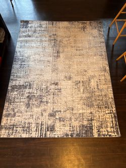Blue/Grey Rug 5’3 x 7’