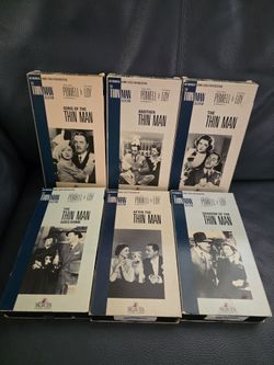 Thin Man Movies Collection VHS Collection of 6