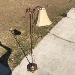 Antique Floor Lamp/ Bridge Lamp