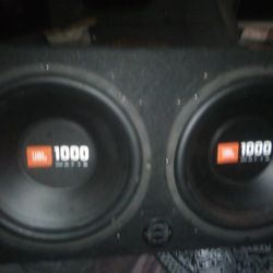 10" JBL 1000 BASSWORX  SPEAKER BOX