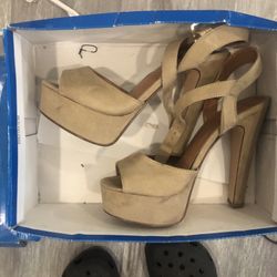 Beige Heels