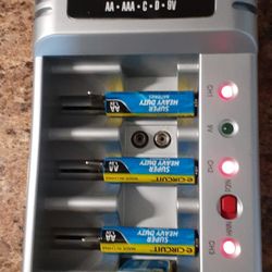 BATTERY CHARGER CHARGE ALL YOUR BATTERIES IN ONE PLACE...CLICK ON PICTURE YOU WILL GET FULL PICTURE SIZE 