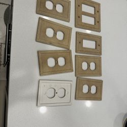 Wood Electric Plug Covers