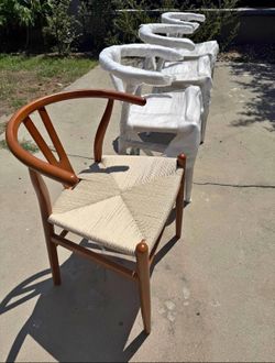 Wishbone chairs