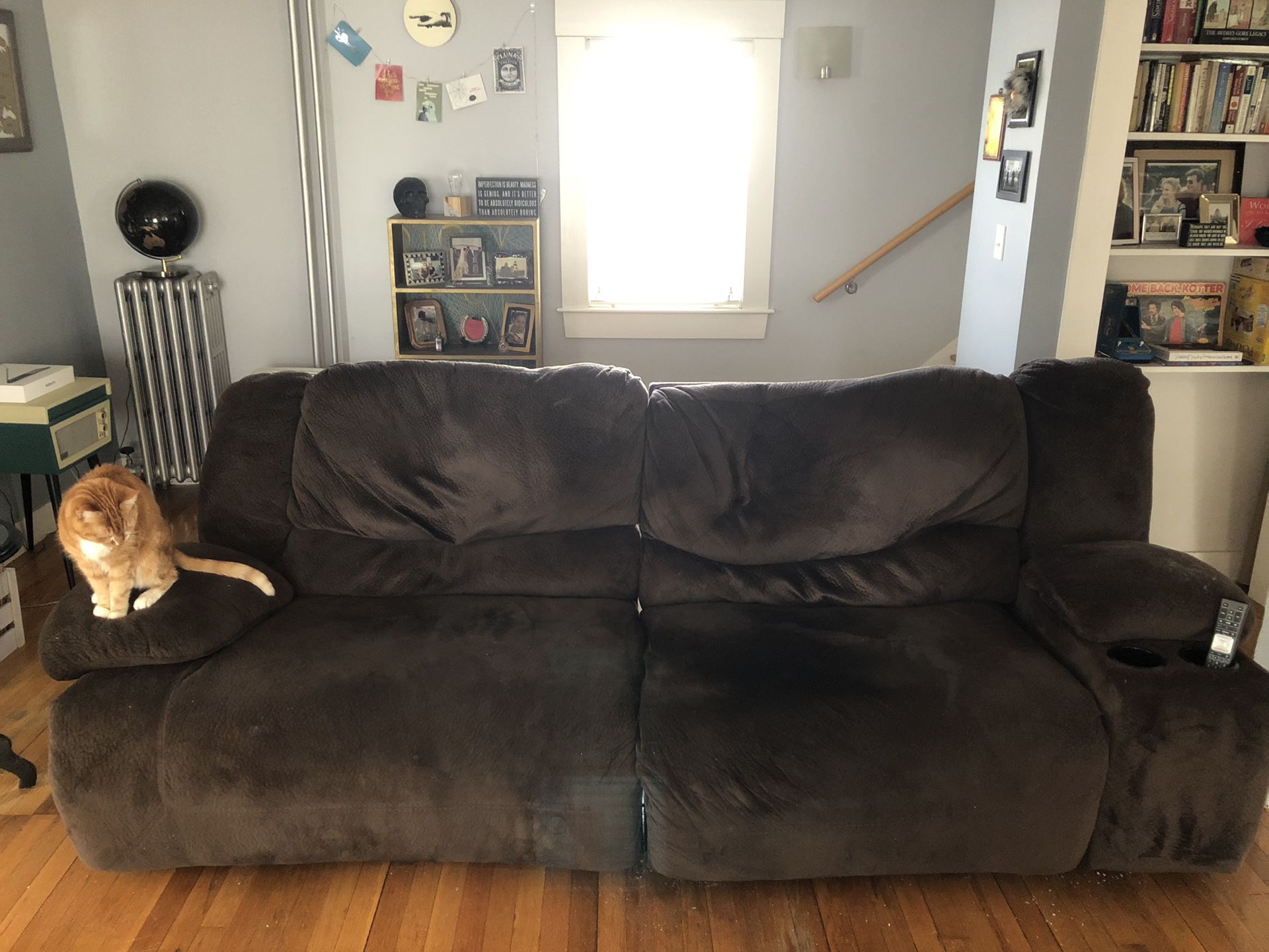 Oversized comfy sectional couch FREE!!