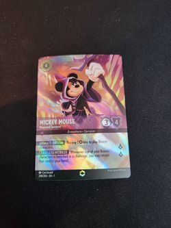 Lorcana Mickey Card