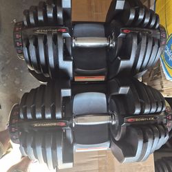 Bowflex Dumbbells 90lbs Each