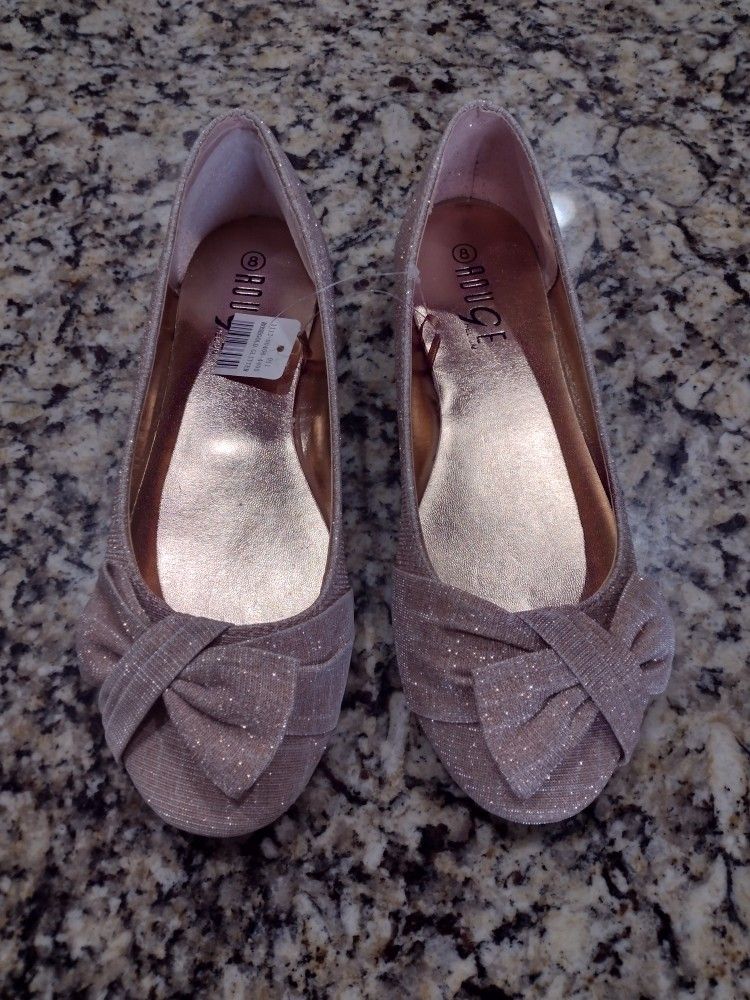 Rose Gold Flats