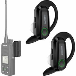 SAMCOM Wireless Walkie Talkie Earpiece Set