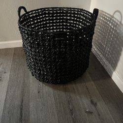 Extra Large Black Basket 