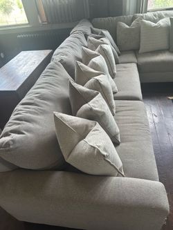 Huge sectional couch