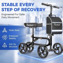 Knee Scooter for Adults for Foot Injuries,Knee Pad