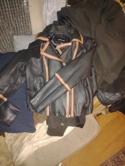 Neiman Marcus female Biker Jacket