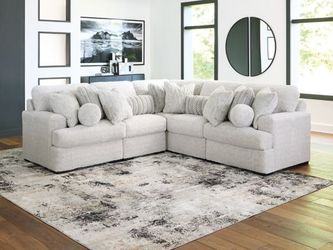 Brand New Comfy Ashely Cuddle Plush Sectional 